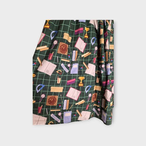 ModCloth Womens Head of the Class Skirt School Teacher Sm Whimsical Novelty - Picture 5 of 9